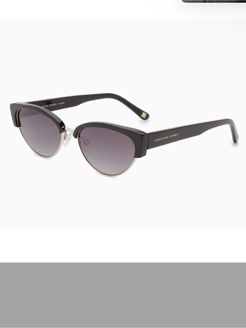 Carolina Lemke Cat-Eye Sunglasses - Black Gradient